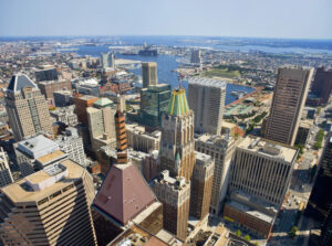 Photo of downtown Baltimore.