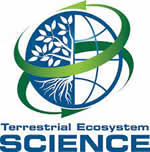 Logo of Terrestrial Ecosystem Science.