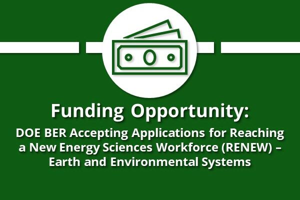 Pre-Applications for RENEW due June 29, 2022 at 5:00 pm ET.