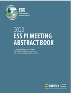 Cover of Environmental System Science Annual PI Meeting Abstract Book.