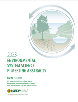 Cover of Research Summary: Environmental System Science Annual PI Meeting Abstract Book.