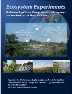 Cover of Ecosystem Experiments report