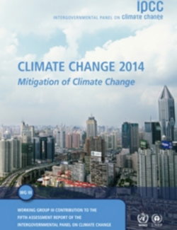 Cover of IPCC Fifth Assessment Report (AR5).