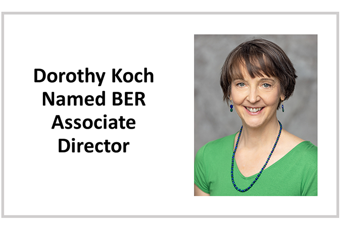 Dorothy Koch Joins Biological and Environmental Research as Associate Director