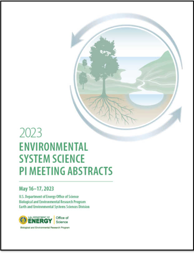 Report cover: Environmental System Science PI Meeting Abstracts.