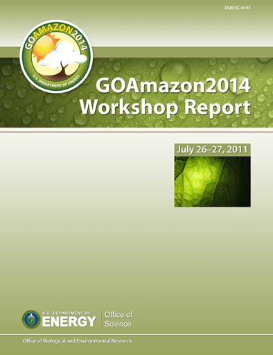 Cover of GOAmazon 2014 Workshop Report.